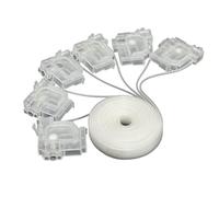 Compatible con Amortiguador de Impresora L800/L801/L805/L810/L850/L1800/L1300/L1455 con Tubo de 2 m(Clear Set)