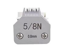 Compatible Con Andis,Compatible Con Oster,Compatible Con Wahl,3F,4F,5F,7F,9#,10#,30#,40#,50# Cuchilla Cortapelos For Perros A5,(5 8N-0.8mm)