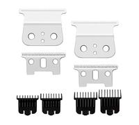 Compatible Con Andis, T Outliner, 2 Cuchillas De Repuesto Compatibles For Los Modelos 04710 Y 04521.