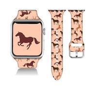 Compatible con Apple Watch de 38/40/41/42/44/45 mm para mujeres y hombres, silicona suave, regalos góticos de Halloween, correa de repuesto para iWatch Series 9, 8, 7, 6, 5, 4, 3, 2, 1, SE, 38 mm, 40