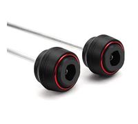 Compatible Con Aprilia RS457 2024 2025 Para RSV4 Para Factory 1100 2009-2025 Motocicleta Eje Delantero Trasero Deslizadores Anticaída Protección Deslizador Marco Anticaídas(Red,Front rear)