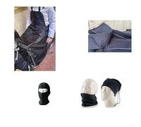 Compatible con Aprilia SRV 850 cubrepiernas termoSCUD, protector impermeable acolchado de forro polar para usar para scooter manta térmica con pectorina extraíble