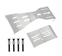Compatible con Arrma Fury Mega 1/10 2WD RC Piezas De Actualización Coche Accesorios Repuesto Protector Bajos Acero Inoxidable Repuestos Juguetes RC