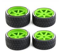 Compatible con Arrma para Felony para FSR para Model GT 1/7 RC Car Upgrade Parts 4 Piezas 102 Mm 108 Mm Neumático Neumático 17 Mm Rueda Hexagonal RC Ruedas Llantas