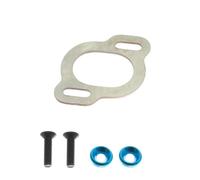 Compatible con ARRMA para Gorgon 1/10 RC Car Truck Upgrade Modification Parts Placa De Arandela De Montaje De Motor De Acero Inoxidable RC Accesorio del Coche