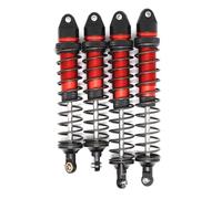 Compatible con Arrma para Granite para Senton Big para Rock para Vorteks 1/10 Piezas De Coche RC 4 Amortiguadores Delanteros Y Traseros Metal Accesorios RC