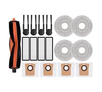 Compatible con aspiradora 5C / OV42CN, piezas de repuesto, accesorios, cepillo lateral principal, filtro HEPA, paño mopa, bolsa for polvo(17 pcs)