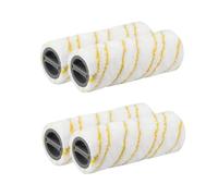 Compatible con Aspiradora Karcher FC5 FC7 FC3 FC3D, Limpiador De Pisos Eléctrico, Cepillo De Rodillo, Cubierta De Cepillo, Accesorios De Repuesto.(4PCS)