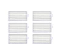 Compatible con aspiradora robótica, filtro HEPA principal y cepillo lateral de repuesto for modelos V3, V3s, V5, V5s y X5.(Light yellow)