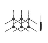 Compatible con aspiradora robótica Xiaomi Roidmi Eve Plus, paño de fregona, Filtro HEPA, Cepillo Principal, Cepillo Lateral, Bolsa for Polvo, repuestos de Repuesto(Set9)