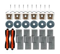 Compatible con aspiradora Xiaomi Mijia M30S D103CN, filtro HEPA, mopa, bolsas for polvo, repuestos, rodillo, cepillo lateral, repuesto(Set19)