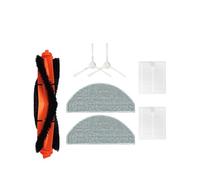Compatible con aspiradora Xiaomi S20 / D106 E12 E10 B112 Accesorios de repuesto Cepillo lateral principal Mopa Paño Filtro Piezas(Plum)