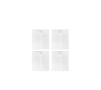 Compatible con aspiradora Xiaomi S20 / D106 E12 E10 B112 Accesorios de Repuesto Cepillo Lateral Principal Mopa Paño Filtro Piezas(Light Yellow)