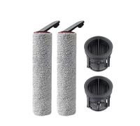 Compatible con aspiradoras Dreame series H14, H20 y H30. Incluye rodillo de repuesto y filtro HEPA.(Beige)