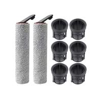 Compatible con aspiradoras Dreame series H14, H20 y H30. Incluye rodillo de repuesto y filtro HEPA.(Gold)