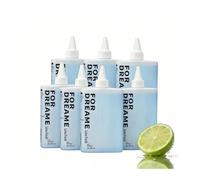 Compatible con aspiradoras Dreame, solución concentrada for limpiador de pisos multisuperficie, dilución 1:200, aroma a lima fresca larga duración, botella 500 ml, paquete 7