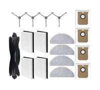 Compatible Con Aspiradoras Eufy G50 Hybrid, L60 Hybrid Y L60 Hybrid SES. Piezas For Aspiradoras. Cepillo Lateral Principal, Filtro HEPA, Paño De Fregona, Bolsa For Polvo, Accesorios.