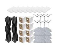 Compatible con aspiradoras MiWhole M9 Lite, Lydsto R1 Edge y Roidmi Eve Rook, cepillo lateral principal, paño de fregona, filtro, bolsa for polvo, accesorio.(Set 10)