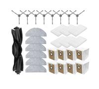 Compatible con aspiradoras MiWhole M9 Lite, Lydsto R1 Edge y Roidmi Eve Rook, cepillo lateral principal, paño de fregona, filtro, bolsa for polvo, accesorio.(Set 9)