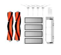 Compatible Con Aspiradoras Robot Mi 1/1S, Compatible Con Roborock, E2, E3, E4, E5, S4, S4 Max Y S5. Filtro De Cepillo Lateral Principal.(12pcs white)
