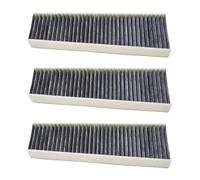 Compatible con Audi A6, A7 y C7 2012. Filtro de aire acondicionado externo OEM 4GD819429. Filtro externo for cabina.(3 Only Filters)
