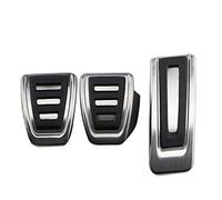 Compatible con Audi Q2 SQ2 Q3 TTS RS3 A3 para TT S1 A1 2017 2018 2019 2020 2021 cubierta de gas de acero inoxidable (tamaño: automático con reposo) (manual sin reposo)