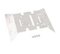 Compatible con Axial AXP8 Gilamon 1/8 RC Truck Cars Piezas De Actualización Placa De Deslizamiento Central De Acero Inoxidable para Protección De Chasis Piezas Coche RC