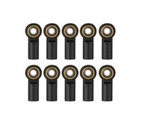 Compatible Con Axial Para SCX10 D90 1/10 Coche Trepador De Control Remoto, Piezas De Mejora De Modelo, Accesorios, 10 Uds., Varilla De Enlace M3, Junta Esférica CCW Accesorios coches RC(Gray)