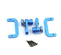 Compatible Con Axial Para SCX10 III 1/10 RC Piezas Para Coches Crawler Accesorios Juego De Soportes Protectores Para Brazo De Servo De Cambio De 2 Velocidades De Metal Accesorios coches RC(Blue)