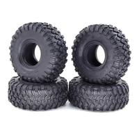 Compatible con Axial para SCX10 para Canyon para Trail para Traxxas para TRX4 1:10 RC para Rock Crawler RC 120MM 1,9 "neumáticos De Goma para Rocas Neumáticos Coche RC
