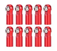 Compatible con Axial para SCX10 para TRX4 para Tamiya CC01 D90 1/10 Piezas De Actualización para Coche RC 10pcs Rótula Tirante M4 Metálica Repuestos Juguetes RC