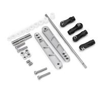 Compatible con Axial para Wraith RR10 90048 90053 para Yeti RC Varilla Antiinclinación Poste Equilibrio Aluminio Barra Estabilizadora Reforzada RC Coches Piezas