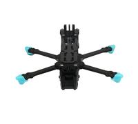 Compatible con Axisflying, Kit de Cuadro MANTA10 Lite 10" Freestyle True X - Distancia Entre Ejes 402 mm | Carbono T700 | for hélices(with Side Plate)