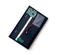 Compatible con B156HAN01 B156HAN02 HDMI-Mini USB Micro 30 pines EDP Kit de bricolaje Carcasa metálica + Placa controladora Controlador 1920*1080 Panel portátil de 15,6"(B156HAN02.1 and Case)