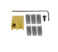 Compatible con Bambu Lab X1/P1S Series 4 Set Limpiador de boquillas de silicona montado, Limpiador de cabezal de impresión(Kit A)