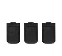 Compatible con Bambu Lab X1 X1C Hotend Extrusor Calcetines de Silicona Estuche de Bloque Calefactable Compatible con Bamboo p1s p1p Funda de Silicona Negro(3 pcs)
