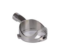 Compatible Con Barsetto/Oster CALPHALON TEMP-IQ Barista Max VCF165 MKA74 MKA99, Soporte De Filtro Portafiltro Desnudo Sin Fondo De 58mm Y 3 Orejas.(Bottomless hollow,With 22g basket)