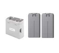 Compatible Con Batería De Dron DJI Mini 2/2SE/SE/4K, Compatible Con Hasta 31 Minutos De Tiempo De Vuelo, Baterías De Vuelo Inteligentes De 7,7 V Y 2400mAh(2BatteryWithCharger)
