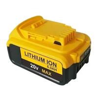 Compatible con Batería De Litio Dewalt De 20 V, 5 Ah, DCF850, DCB200 Y DCB184. Compatible con Todas Las Series DEWALT De Herramientas Eléctricas De 18 V/20 V.(1pcs6.0Ah 1c)