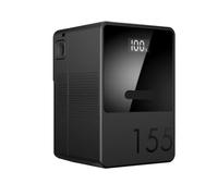 Compatible con batería de Montaje SmallRig Mini V con Pantalla OLED y Carga rápida USB-C for Equipo de cámara(VB99)