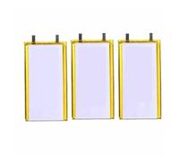 Compatible con batería de polímero de litio de 3,7 V, 10000 mAh, 1260110, batería externa for bricolaje, GPS, gran capacidad, recargable.(3 battery)