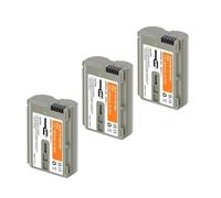 Compatible con batería Nikon EN-EL15C con Carga Tipo C for EN-EL15A EN-EL15B D780 D850 D7500 Z5 Z6 Z6 II Z7 Z7II Z8(3PCS Battery)