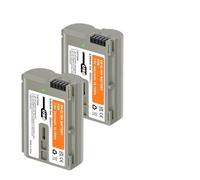 Compatible con batería Nikon EN-EL15C con Carga Tipo C for EN-EL15A EN-EL15B D780 D850 D7500 Z5 Z6 Z6 II Z7 Z7II Z8(2PCS Battery)