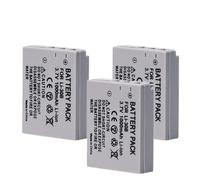 Compatible con batería Olympus LI-30B for cámara Digital µ-Mini Digital S(3PCS LI-30B)