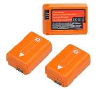 Compatible con batería Sony NP-FW50 con Cargador Doble LED for ZV-E10 A7 A7R A7RII A7II A7SII A7S a6300 a6400 a6500 RX10(3 Batteries)
