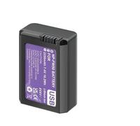 Compatible con batería Sony NP-FW50 con Tipo C for a6500 a6300 a6400 a6000 a6100 a5000 a3000 NEX-3 a7 7R a7R a7R II a7rii(1pcs Battery)