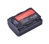 Compatible con batería Sony NP-FZ100 de 2280 mAh con LED, Cargador USB Dual for BC-QZ1, a9, a7R III, a7 III, A6600(1 Battery)