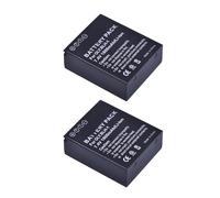 Compatible con batería y Cargador Olympus BLH-1, 1800 mAh for cámara E-M1 Mark II EM1-2(2 Battery)