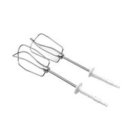 Compatible con batidor eléctrico Braun HM3000/HM4644/HM1010/HM5100, accesorios de 4 varillas, batidor de huevos, paleta mezcladora, 2 unidades