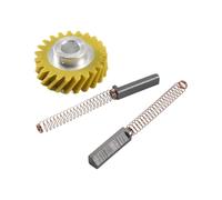 Compatible con batidora de pie KitchenAid, cepillo de motor y kit de piezas de repuesto de engranaje helicoidal
